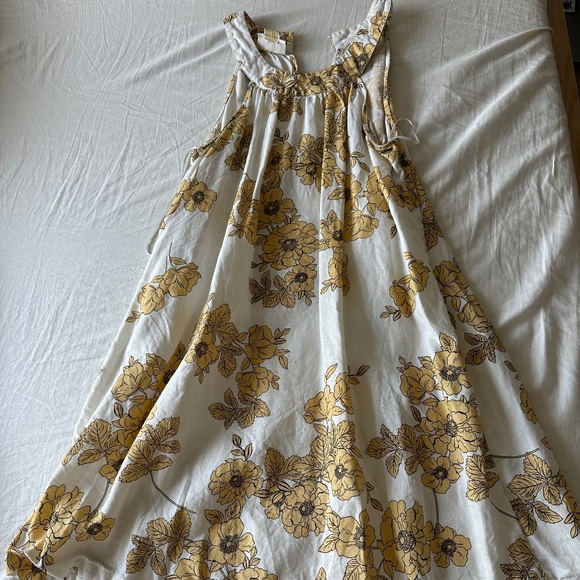 Cynthia Rowley Linen Halter Mini Swing Dress - Picture 5 of 7